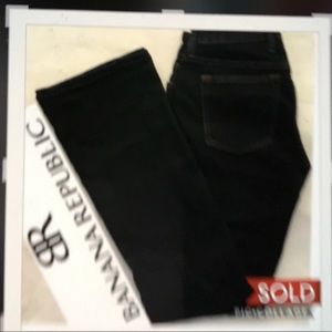 BANANA REPUBLIC  CURVY BOOT CUT JEANS